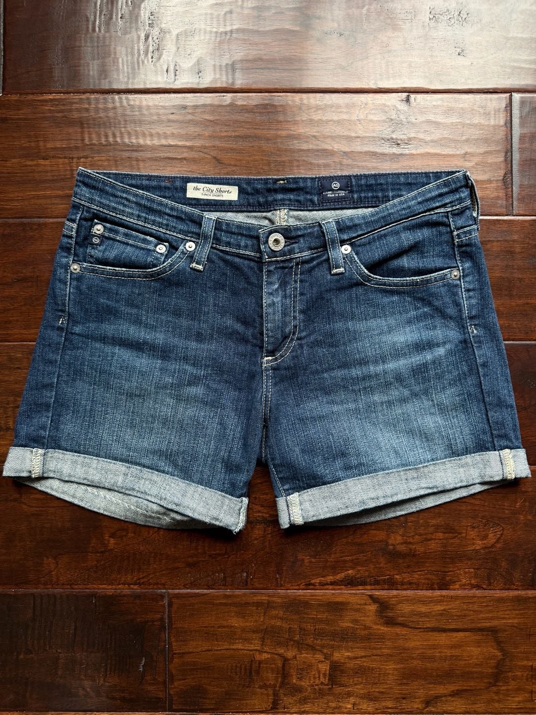 Ag Adriano Goldschmied The City Shorts 5-Inch Denim Shorts